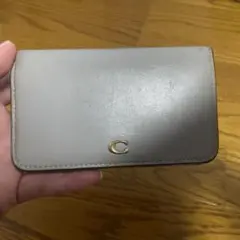 nyanko様専用 新品COACH ミラ スモールフラップ ウォレット ベージュ