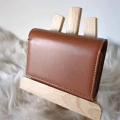 財布 二つ折り財布 茶色 ブラウン シンプル メンズ プレゼント 開運 大容量