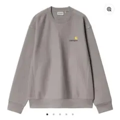 超美品 25SS Carhartt グレー スウェット トレーナー