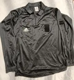 アディダス　レフェリー　長袖　M　レフリー　審判　サッカー　シャツ