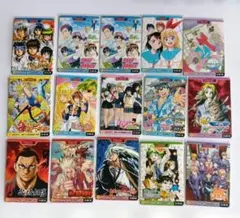 ジャンプ展 50周年記念 オールスターカードコレクション 15枚 ノーマルのサムネイル