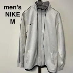 メンズ　ジャージ　長袖　ナイキ　オフホワイト　光沢　M スポーツ