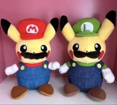 2025年最新】マリオピカチュウ ぬいぐるみの人気アイテム - メルカリ