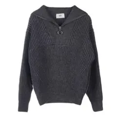 AMI PARIS ★ハーフジップタートルネック★ 参考価格　¥113,000