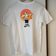 NIKE SB ナイキSB Tシャツ 白 カモロゴ ポイントロゴ Sサイズ 美品のサムネイル