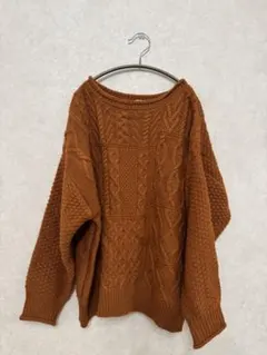 LOWRYS FARM ☆オレンジ　ニット