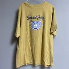 トムとジェリー Tシャツ イエロー