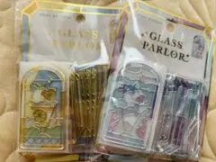 クーリア　グラスパーラー　クリアステッカー　マーメイドパフェ　ハニーレモンパフェ