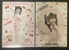 イコラブ 齋藤樹愛羅 アーティストコラボ mikko 生写真 セミコンプ