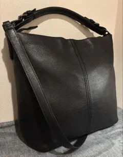 【極美品】廃番！！ 土屋鞄 クラルテ 2Way トート/ショルダーバッグ 黒のサムネイル