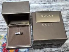 タートル様　GUCCI AU750 ホワイトゴールドハートモチーフ13号リングのサムネイル