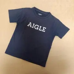 AIGLE 130 ネイビー　半袖　Tシャツ　中古のサムネイル