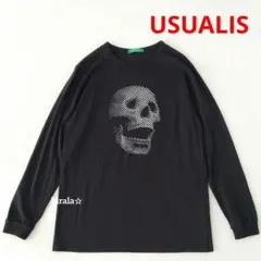 USUALIS　ロンT （未使用品） 美品 ウザリス usualis ロンt 長袖の通販 by ♡UsedShop♡｜ラクマ