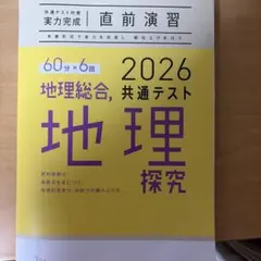 共通テスト実戦問題集 2026 地理総合・地理探究のサムネイル