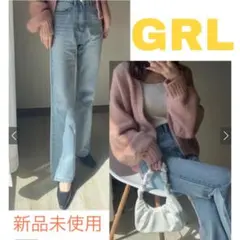 ワイドセミフレアデニムパンツ[cu136] xs