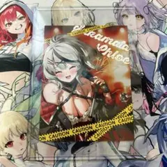 沙花叉クロヱ　直筆サインカード　ホロライブ