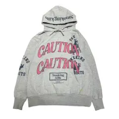 FR2 パーカー smoking kills CAUTION プルオーバー Mのサムネイル
