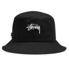 Stussy バケットハット 黒