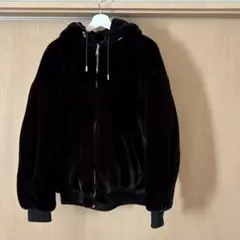 ZARA リバーシブル ファージャケット Lサイズ