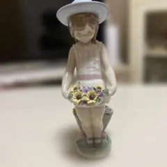 レア 美品 リヤドロ LLADRO ママのお手伝い フィギュリン 箱あり8028