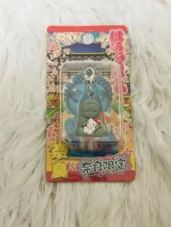 ご当地キティ 奈良限定 ファスナーチャーム マスコット キティ 大仏様