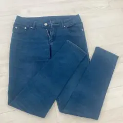 ⭐️処分⭐️ブルー スキニー　デニム M ブルー　パンツ　ジーンズ