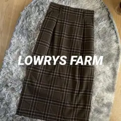 LOWRYS FARM チェック柄スカートのサムネイル