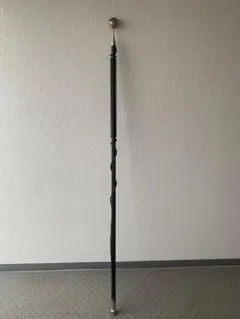 タカゲン アルパカステッキ 杖 シルバー ブラック 95cm - メルカリ