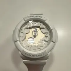 CASIO Baby-G 腕時計 ホワイトレディース クォーツ ショックレジスト