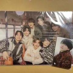 なにわ男子 Special Kiss CD特典 クリアカード クリアファイル