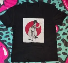 池玲子　やさぐれ姐御伝　日本文化 グラフィックTシャツ 黒　XL