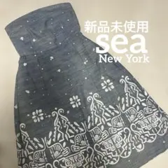 sea New York デニムブルー　オフショルワンピースのサムネイル