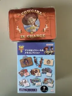 トイ・ストーリー5 ブリキ缶入りシール＆メモコレクションのサムネイル