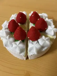 フェルトおままごと・ショートケーキ