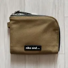 niko and ... オリジナルＬ字ミニウォレット