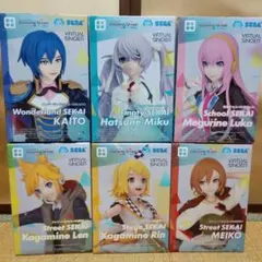 プロジェクトセカイ　カラフルステージ！feat．初音ミク　フィギュア6点セット