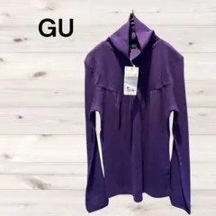 新品タグ付‼️GU♡フライスキリカエタートルT