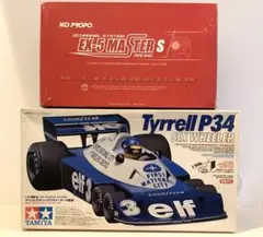 タミヤ タイレル P34 シックスホイラー1/10電動RC 中古品【動作未確認】 タミヤ RC特別企画商品 1/10RC XB タイレル P34 1976 日本GP
