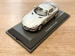 中古品 1/43 メルセデス純正 スパーク メルセデス SLS AMG シルバーのサムネイル