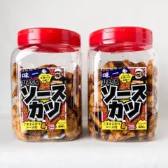 2個セット◆味一番ひとくちソースカツ350gごまとんかつソース付大容量菓子つまみのサムネイル