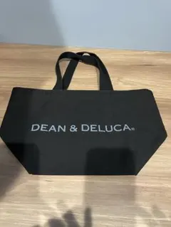 DEAN & DELUCA ブラック トートバッグ　コットンバック　S