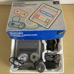 【訳あり】スーパーファミコン本体 箱付き