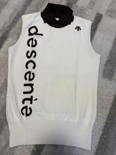 DESCENTE GOLF ハイネックブラウンシャツ - メルカリ
