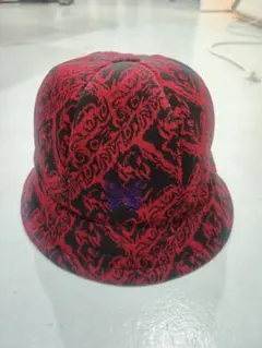 Needles 水桶帽 M 紅黑