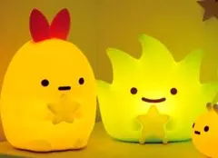 すみっコぐらし 一番くじ A賞B賞 ルームライト えびふらいのしっぽ ざっそう