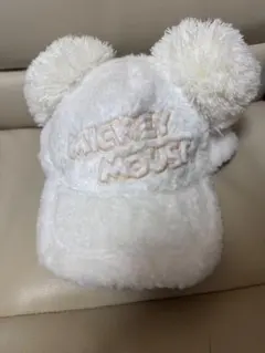 東京ディズニーリゾート ミッキー ファンキャップ 白
