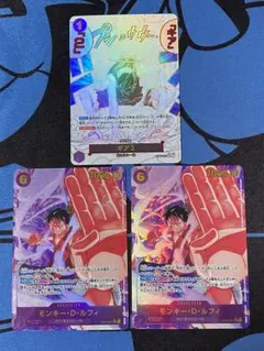 ワンピース カードゲーム ギア2 パラレル ＋ ルフィ シク パラレル ×2