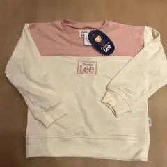 Lee トレーナー アイボリー/ピンク