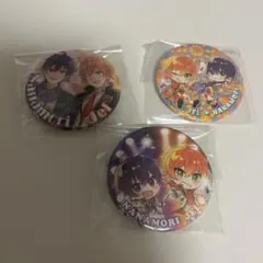 ななもり。くん、ジェルくん缶バッジ