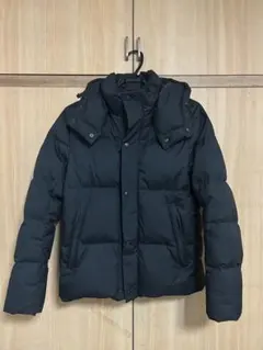 nano UNIVERSE ブラック ダウンジャケット